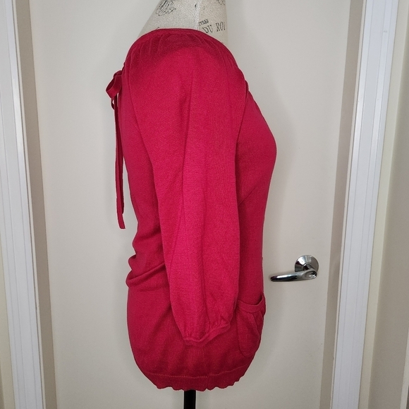 Vintage Juicy Couture Hot Pink Cardigan - Picture 3 of 11